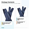 18 cm Nylon T7 Closed-End Pocket Zipper NC0018T7