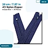 Pantolon ve Etek Fermuarı Naylon 20 cm T5 Kapalı Uçlu 25 Adet NC0020T5