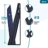 Pantolon ve Etek Fermuarı Naylon 20 cm T5 Kapalı Uçlu 25 Adet NC0020T5