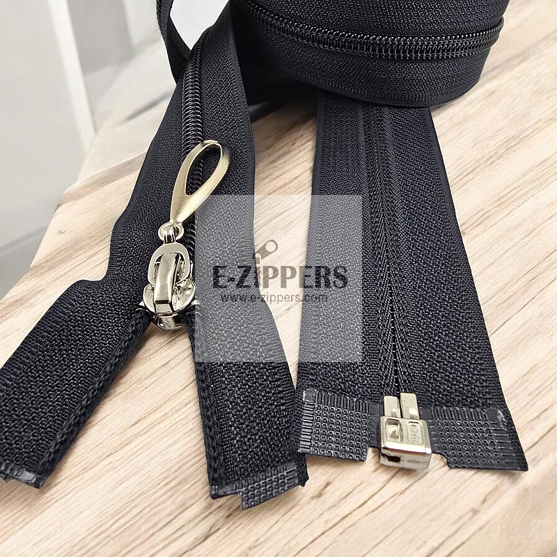 Naylon Özel Elcikli Ferace Fermuarı 100 Cm  Açık Uçlu (Separe)  -  PR00100T10