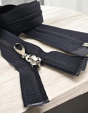 Naylon Özel Elcikli Ferace Fermuarı 100 Cm  Açık Uçlu (Separe)  -  PR00100T10