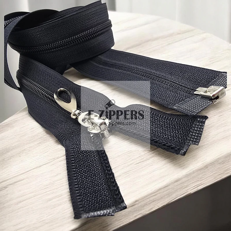 Naylon Özel Elcikli Ferace Fermuarı 100 Cm  Açık Uçlu (Separe)  -  PR00100T10