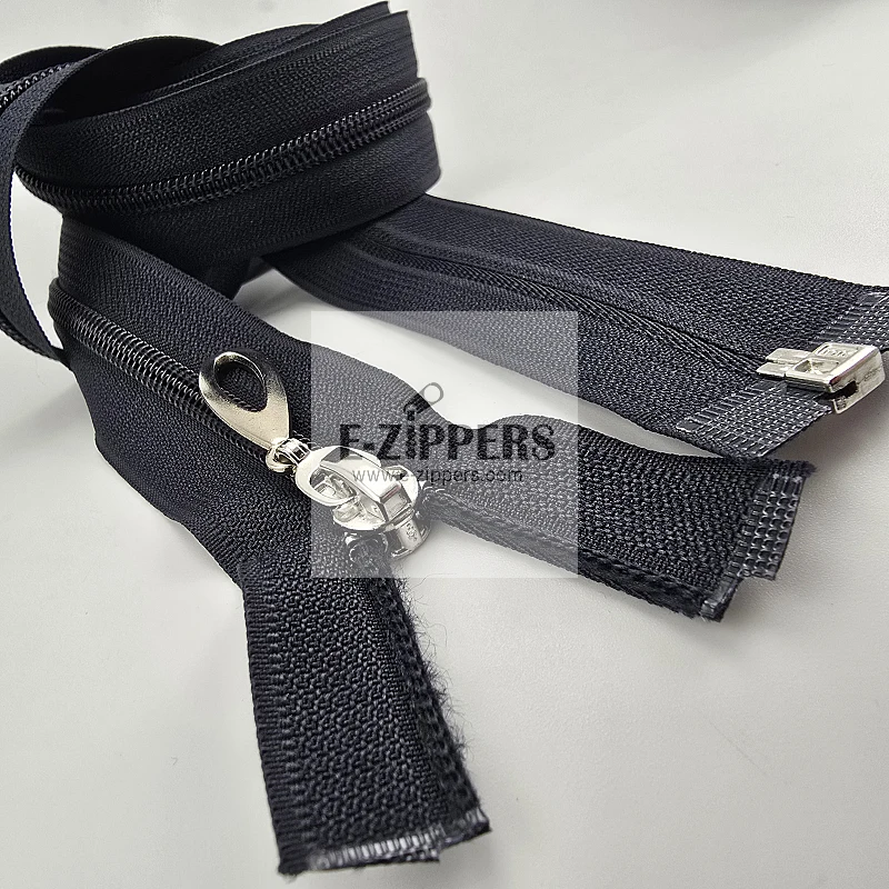 Naylon Özel Elcikli Ferace Fermuarı 100 Cm  Açık Uçlu (Separe)  -  PR00100T10