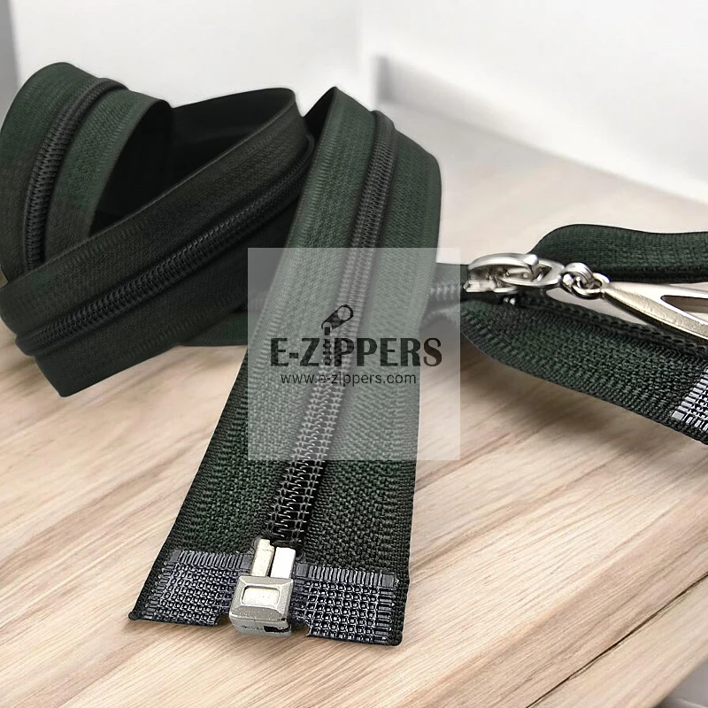 Naylon Özel Elcikli Ferace Fermuarı 120 Cm  Açık Uçlu (Separe)  -  PR00120T10