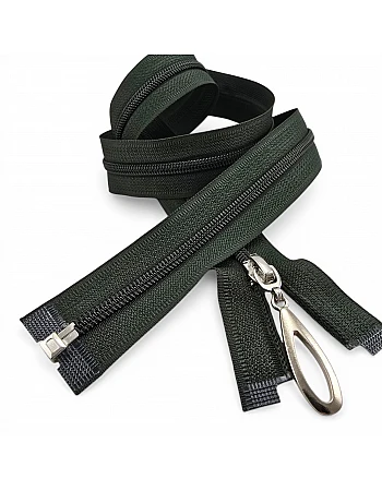 120 cm Özel Elcikli Ferace Fermuarı | Dikkat Çekici Uzun Açık Uçlu Model | PR00120T10