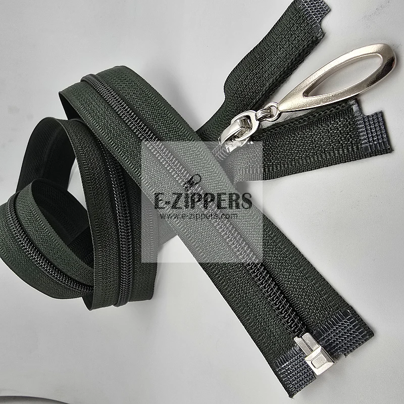 Naylon Özel Elcikli Ferace Fermuarı 120 Cm  Açık Uçlu (Separe)  -  PR00120T10