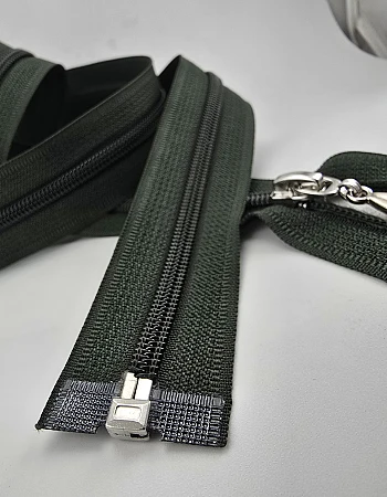 Naylon Özel Elcikli Ferace Fermuarı 120 Cm  Açık Uçlu (Separe)  -  PR00120T10