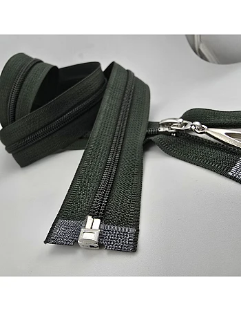 Naylon Özel Elcikli Ferace Fermuarı 120 Cm  Açık Uçlu (Separe)  -  PR00120T10