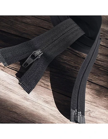 Nylon Reverse Abaya Zipper 120 cm ZP00120S