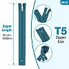 50 cm T5 Mavi Naylon Bobin Dipli Fermuar – Çanta ve Cep Fermuarı ZP0050t5