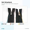 Pantolon ve Etek Fermuarı Naylon 16 cm T5 Kapalı Uçlu ZPS0016T5N