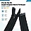 74 cm T10 #5 Black Nylon Open-End Separating Jacket Zipper – ZPS0074T10