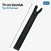 74 cm / 29.134 in T10 #5 Black Nylon Open-End Separating Jacket Zipper – ZPS0074T10