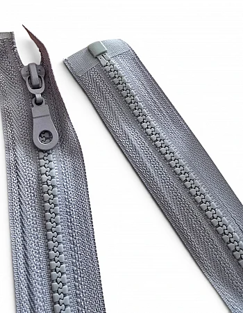 80 cm T6 Kemik Fermuar Açık Uçlu Separe Armut Elcikli Mont ve Ceket İçin ZPK0080T6A