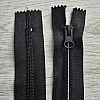Black 20 cm T5 Reverse Nylon Zipper – Closed End Combi Head Model - ZP0020T10C
