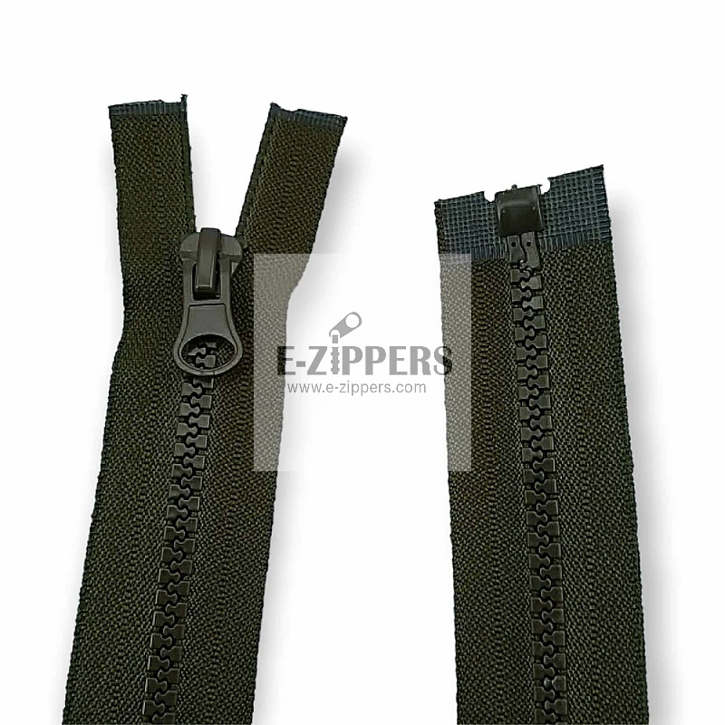 unisex 16 cm T5 Kemik Fermuar Kapalı Uçlu ZPK0016T5