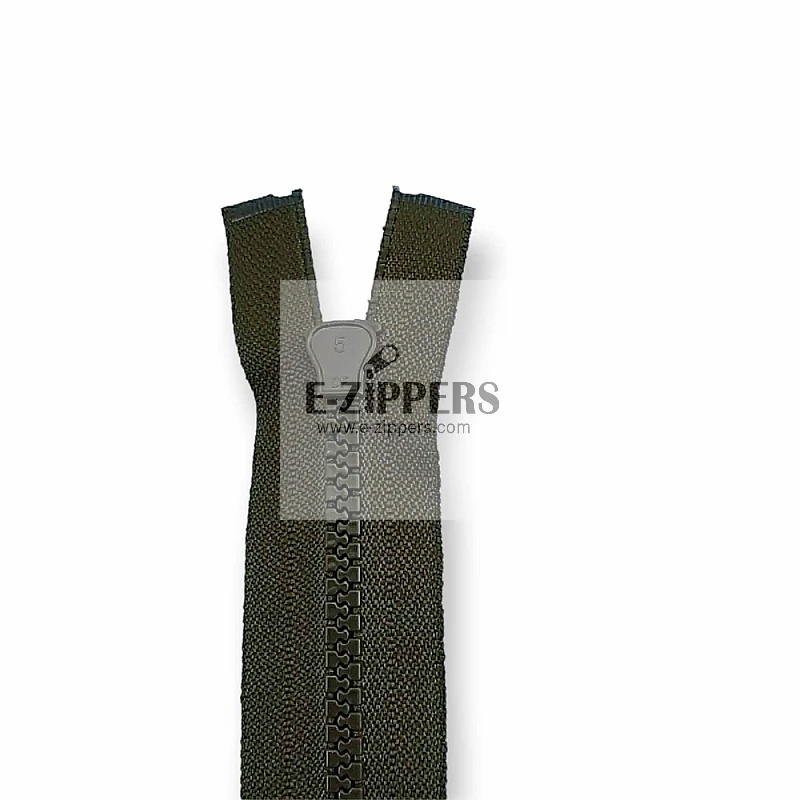 unisex 20 cm T5 Kemik Fermuar Kapalı Uçlu ZPK0020T5