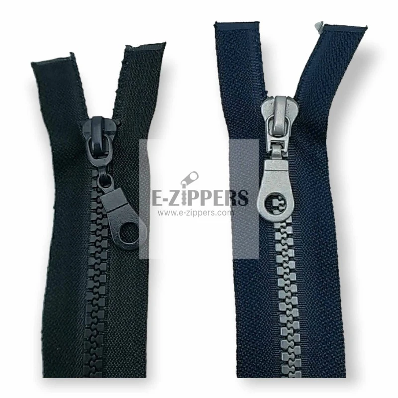 unisex 55 cm T5 Kemik Fermuar Açık Uçlu - Separe ZPK0055T5