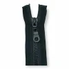 unisex Kemik Fermuar 40 cm T6 Timsah Diş Açık Uçlu - Separe ZPK0040T6TM