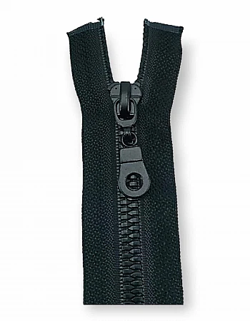 Kemik Fermuar 40 cm T6 Timsah Diş  Açık Uçlu - Separe ZPK0040T6TM