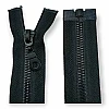 unisex Kemik Fermuar 40 cm T6 Timsah Diş Açık Uçlu - Separe ZPK0040T6TM