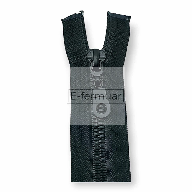 unisex Kemik Fermuar 40 cm T6 Timsah Diş Açık Uçlu - Separe ZPK0040T6TM