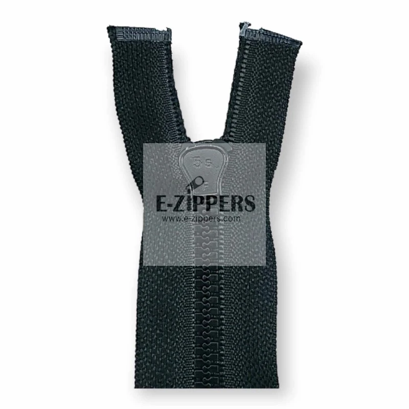 unisex Kemik Fermuar 40 cm T6 Timsah Diş Açık Uçlu - Separe ZPK0040T6TM