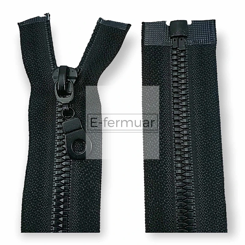 unisex Kemik Fermuar 85 cm T6 Timsah Diş Açık Uçlu - Separe ZPK0085T6TM