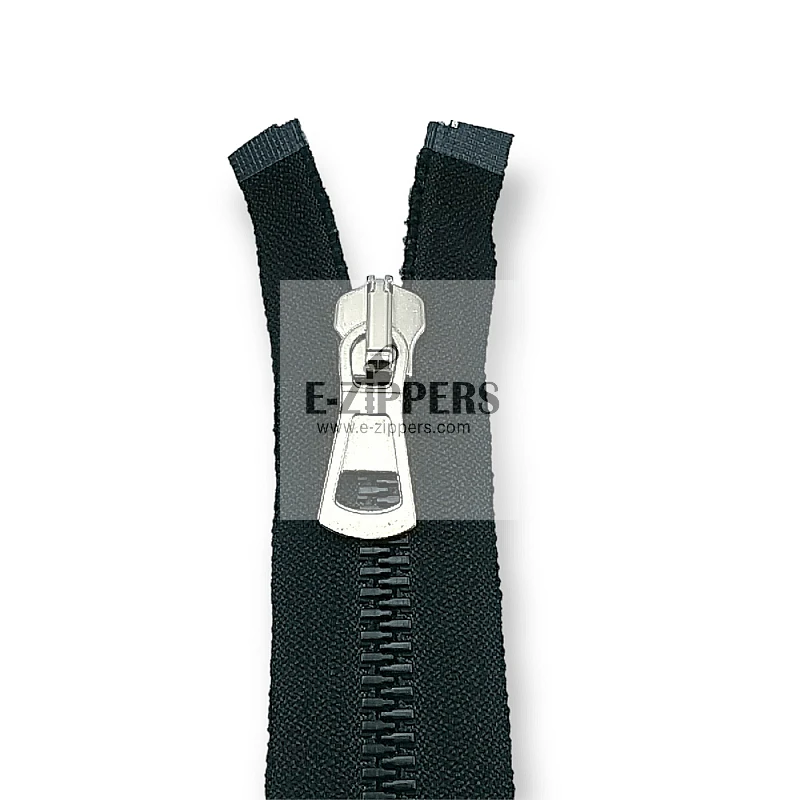 Kemik Fermuar 35 cm T9 Metal Diş Görünümlü Açık Uçlu - Separe ZPK0035T9MG