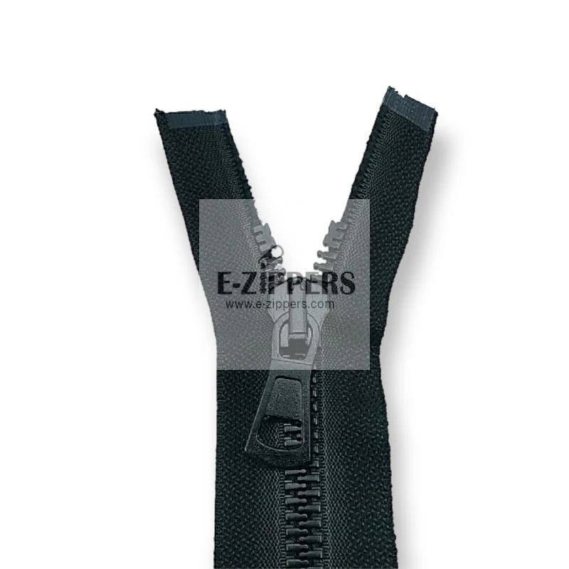 Kemik Fermuar 55 cm T9 Metal Diş Görünümlü Açık Uçlu - Separe  ZPK0055T9MG