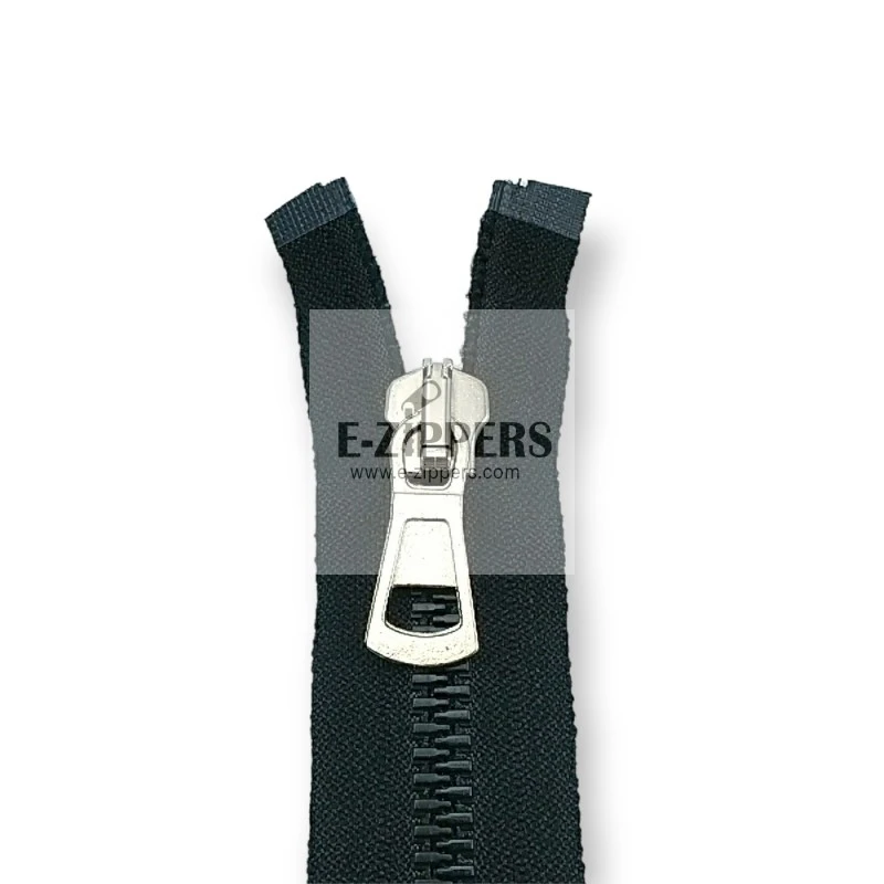 Kemik Fermuar 55 cm T9 Metal Diş Görünümlü Açık Uçlu - Separe  ZPK0055T9MG