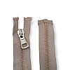 unisex Kemik Fermuar 80 cm T8 Metal Diş Görünümlü Kaplama Açık Uçlu - Separe ZPK0080T9MGK