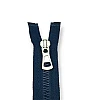 unisex Kemik Fermuar 80 cm T8 Metal Diş Görünümlü Kaplama Açık Uçlu - Separe ZPK0080T9MGK