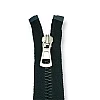 unisex Kemik Fermuar 80 cm T8 Metal Diş Görünümlü Kaplama Açık Uçlu - Separe ZPK0080T9MGK