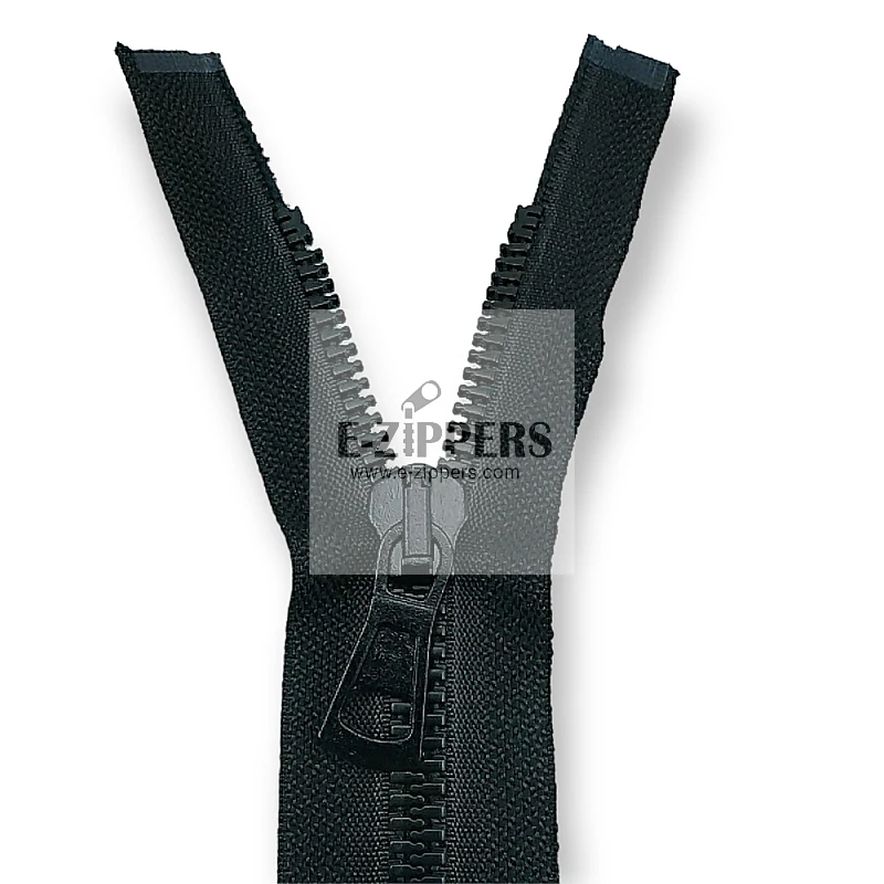 unisex Kemik Fermuar 80 cm T8 Metal Diş Görünümlü Kaplama Açık Uçlu - Separe ZPK0080T9MGK