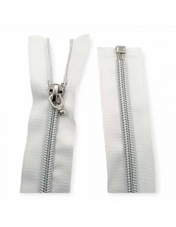 35 cm Tip 10 Naylon Fermuar Metalik Diş Rengi Açık Uçlu - Separe ZPSM0035T10