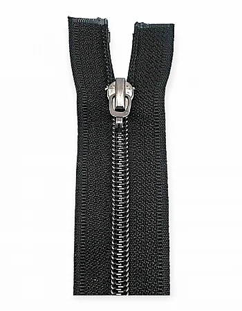 85 cm Tip 10 Naylon Fermuar Metalik Diş Rengi Açık Uçlu - Separe ZPSM0085T10