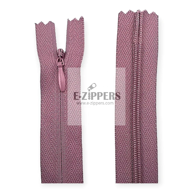 60 cm Gizli Fermuar Bez Lila 421 Kapalı Uçlu ZP6013PROMO 60 cm Gizli Fermuar Bez Lila 421 Kapalı Uçlu ZP6013PROMO