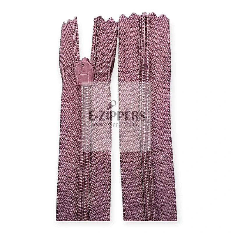 60 cm Gizli Fermuar Bez Lila 421 Kapalı Uçlu ZP6013PROMO 60 cm Gizli Fermuar Bez Lila 421 Kapalı Uçlu ZP6013PROMO