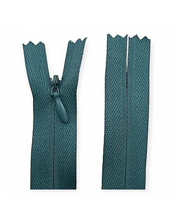 60 cm Gizli Fermuar Bez Mavi - Gri 547 Kapalı Uçlu ZP6017PROMO