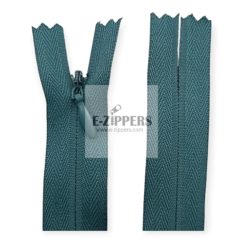 60 cm Gizli Fermuar Bez Mavi - Gri 547 Kapalı Uçlu ZP6017PROMO 60 cm Gizli Fermuar Bez Mavi - Gri 547 Kapalı Uçlu ZP6017PROMO
