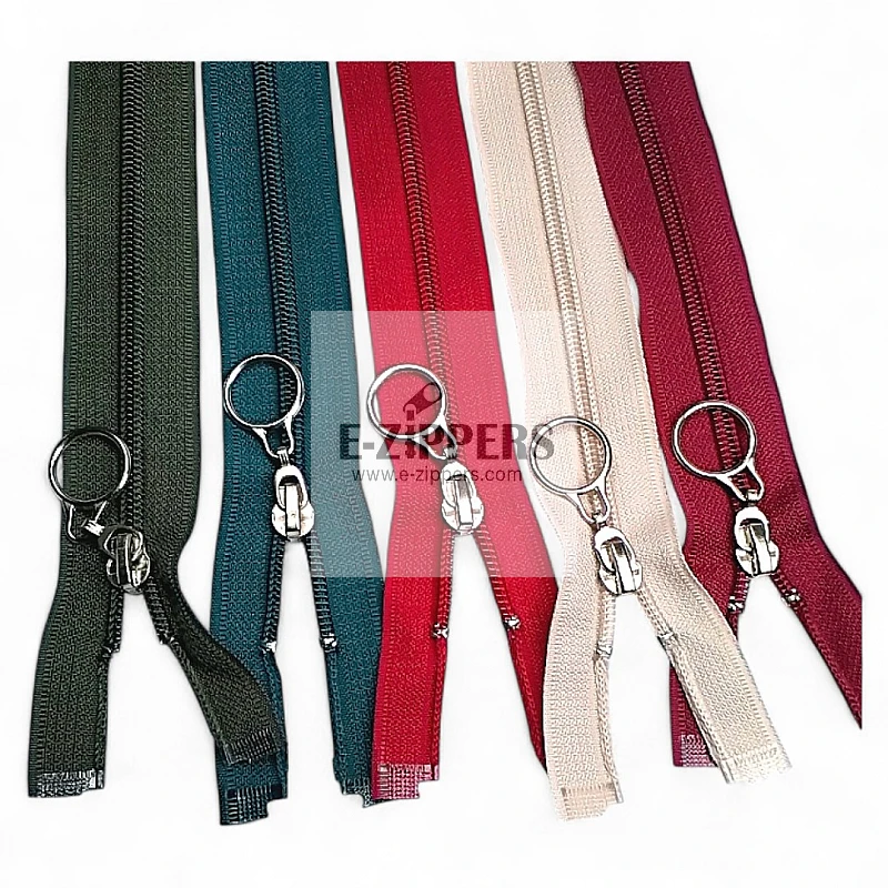 47 cm Tip 10 Naylon Mont Fermuarı – Açık Uçlu (Separe) ZPHSN0047T10