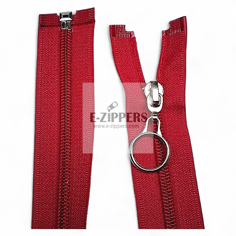 47 cm Tip 10 Naylon Mont Fermuarı – Açık Uçlu (Separe) ZPHSN0047T10