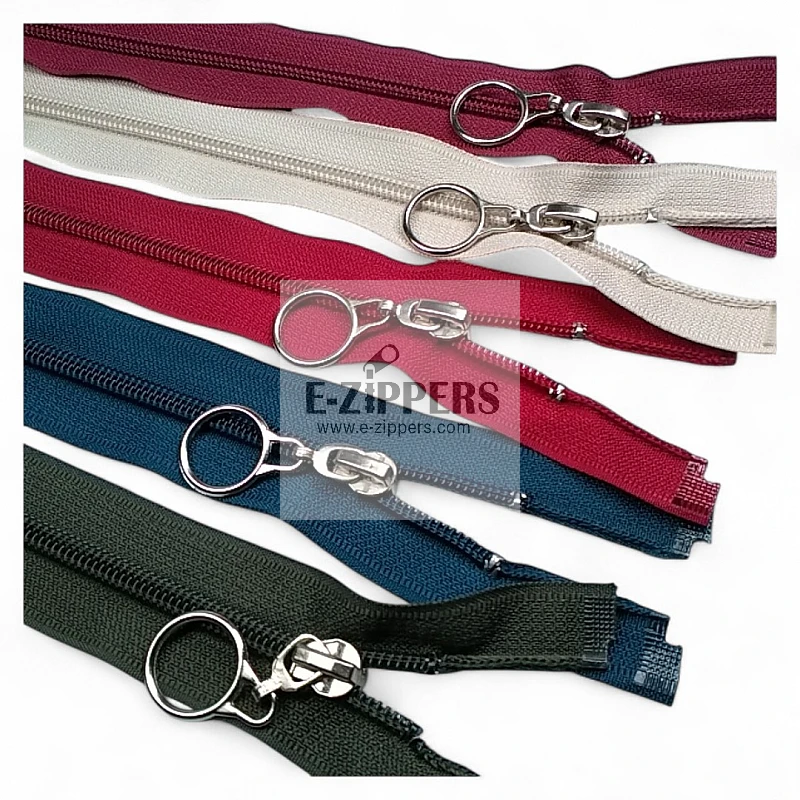 47 cm Tip 10 Naylon Mont Fermuarı – Açık Uçlu (Separe) ZPHSN0047T10
