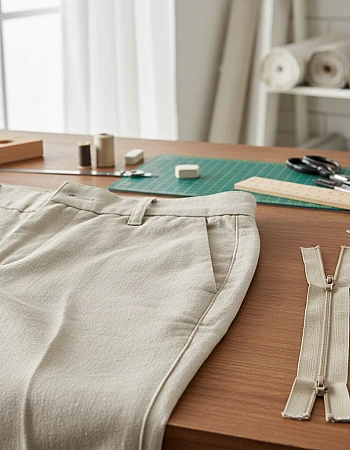 Tip 5 18 cm  Naylon Pantolon Fermuarı – Kapalı Uçlu ZPHSN0018T5