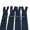 22 cm 8.66" Invisible Zipper with Tulle Tape | For Dresses, Skirts and Inner Pockets | ZPHSN0022TUL