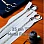 Metal Zipper 25 cm #5 0,27 yrd Metal Toothed White Bottom ZPHSN0025T5