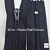 Naylon 10 Cm Cep Fermuarı Dipli -  NC0010T5