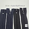 Naylon Cep Fermuarı 12 cm  Dipli -  NC0012T5