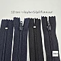 Nylon Pocket Zipper with 12 cm Bottom - NC0012T5